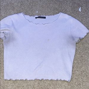 Rare White Brandy Melville top top!